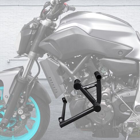 Xitomer Crash Cage Compatible with FZ-07 MT-07 2014-2024 Engine Guard Crash Bar Stunt Cage Race Rail Highway Bar in Saudi Arabia