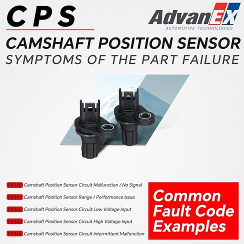 2Pcs 13627525014 Camshaft Position Sensor Compatible with BMW 128i 135i 320i 325i 330i 328i 335i 525i 528i 530i 535i 740i X1 X3 X5 X6 Z4 Replace 13627546660 13627558518 PC770 907-700 in Saudi Arabia