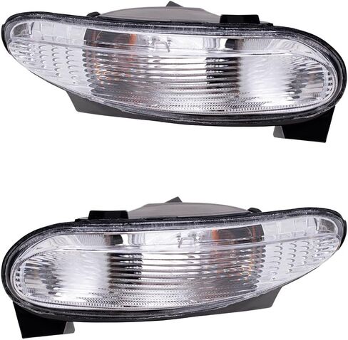 Pair Set Park Signal Front Marker Lights w/Housing for 2005-2009 for Buick for LaCrosse in Saudi Arabia