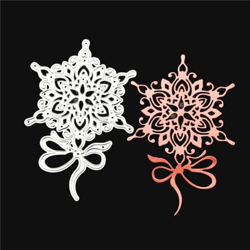 Cutting Dies Snowflake Decorative Metal Carbon Steel Embossing Cutting Die DIY Scrapbook Manual Die in Saudi Arabia