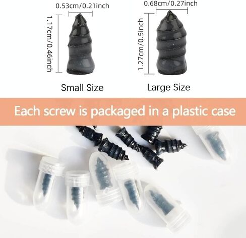 20pcs/set Tire Repair Rubber Nail, Vacuum Tire Repair Kits Spiral Rubber Nails, for Car Motorcycle Jeep Tire Puncture Repair, Large&Size in Saudi Arabia