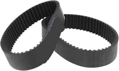 Timing Belt S5M-180-295 Closed Loop Rubber Transmission Belts Width 10/15/20/25/30mm 1Pcs(285 mm - 57 Teeth,1PC_20MM) in Saudi Arabia
