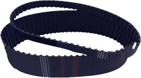 L Timing Belt 146-185L Width 12.7 20 25 38mm Rubber Closed Loop Synchronous 1Pcs(146L,12.7mm) in Saudi Arabia