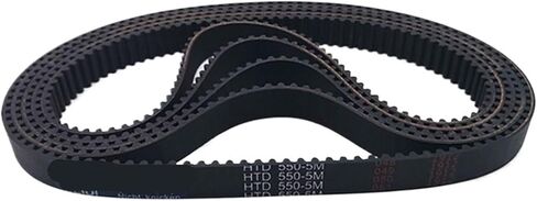 HTD5M Timing Belt Length 175-435mm Width 25mm Rubber Closed Loop Transmission Drive 1Pcs(300mm) in Saudi Arabia