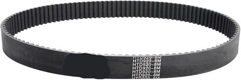 HTD 8M Synchronous Timing Belt 912/920/928/936 Width 15/20/25/30/40mm Teeth 114 115 116 117 1Pcs(928-8M Teeth 116,1PC_50MM) in Saudi Arabia