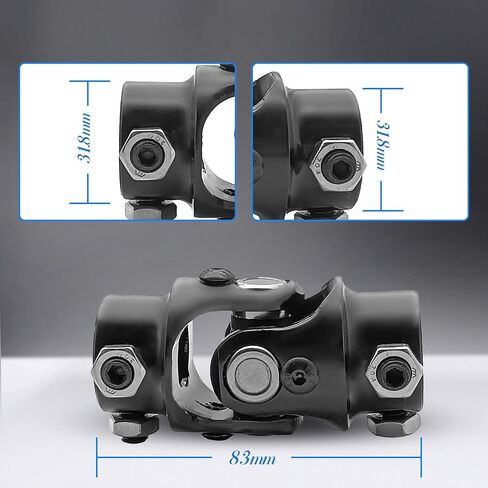 3/4 "DD x 3/4" DD U مشترك أسود الصلب العالمي مقرنة عمود التوجيه 3/4 "DD إلى 3/4" DD in Saudi Arabia