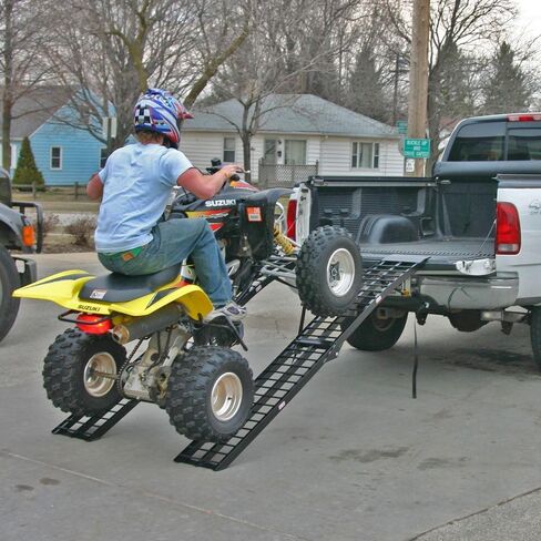 Black Widow BW-10812-2 Aluminum 9' Folding ATV Ramps in Saudi Arabia