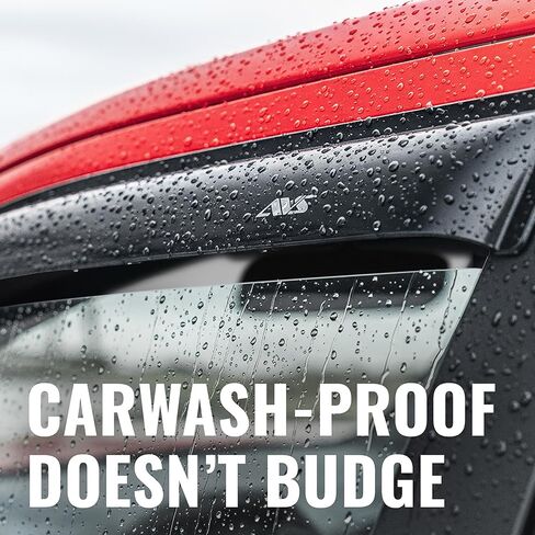 Auto Ventshade [AVS] In-Channel Ventvisor / Rain Guards | Fits 1999 - 2004 Jeep Grand Cherokee, 2004 Ford Ecosport (Brazil)- Smoke, 4 pcs. | 194650 in Kuwait