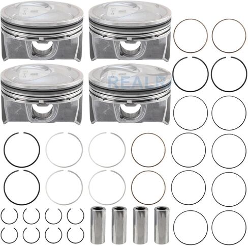 Replacement Auto Parts For 4x Engine Piston & Piston Ring Pin kit for Hyundai Santa Fe Sport 2.4L 2013-2018Mod-R36R-23039 in Saudi Arabia
