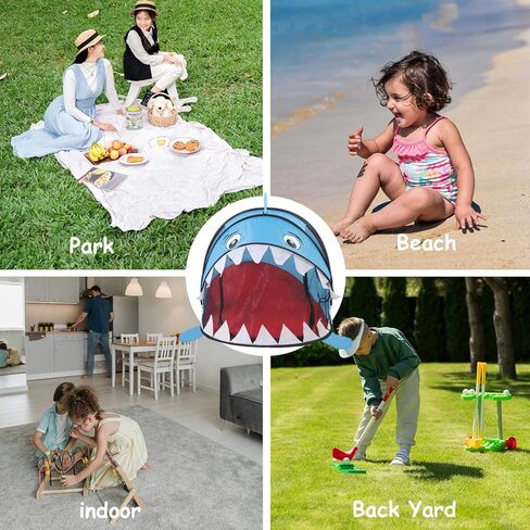 Pop up Kids Play Tent, Foldable Kids Playhouse Indoor Outdoor Toys Tents for Boys Girls Toddlers Birthday with Portable Storage Bag, Green Dinosaur in Saudi Arabia