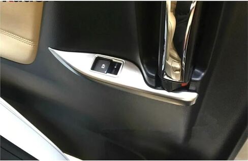 Car Door Armrest Window Lift Switch Button Panel Cover Trim Interior Accessories Compatible With Toyota Alphard Vellfire 2016-2021(Left Hand Diver 1) in Saudi Arabia