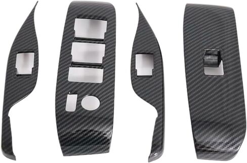 Car Door Armrest Window Lift Switch Button Panel Cover Trim Interior Accessories Compatible With Toyota Alphard Vellfire 2016-2021(Left Hand Diver 1) in Kuwait