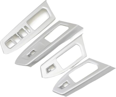 Car Inner Door Window Lift Switch Button Panel Cover Trim Matte Interior Accessories Compatible With VW Teramont Atlas 2017-2021(ABS Matte) in Kuwait