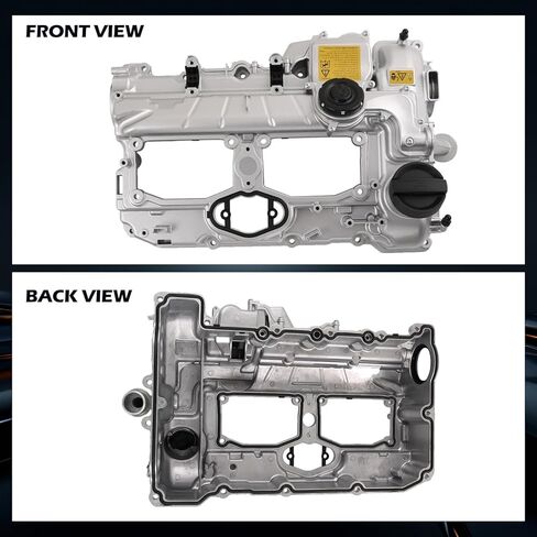 11127625477 Engine Valve Cover Kit with Gasket & Bolts - Compatible with 2012-2018 BMW 228i/320i/328i/428i/528i/X1/X3/X4/X5/Z4 2.0L N20 - Replaces 11127588412 in Saudi Arabia