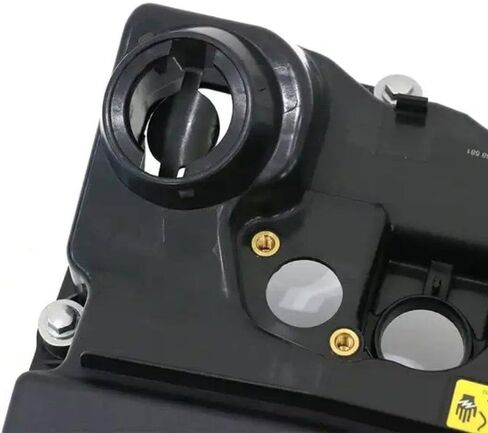 غطاء صمام المحرك الجديد لسيارات BMW E46 OEM 11127568581 11127526670 البلاستيك العلوي الاسطوانة محرك الروك in Saudi Arabia