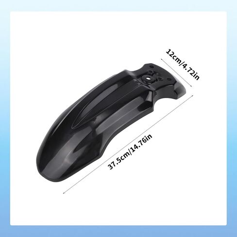 Motorcycle Front Wheel Mudguard Fender, PSLER Dirt Bike Plastic Body Mud Guard for CRF50 Style 125CC Pit PRO Trail Dirt Bike in Saudi Arabia