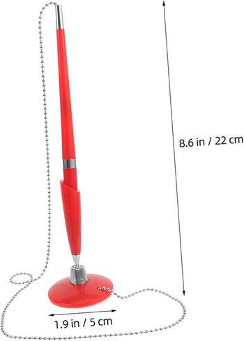 Multi Function Business Signature Pen for Countertop Use Vertical Standing Design with Smooth Ink for Effortless Writing Compression Resistant Shell Office Pen for Signing and Note in Saudi Arabia