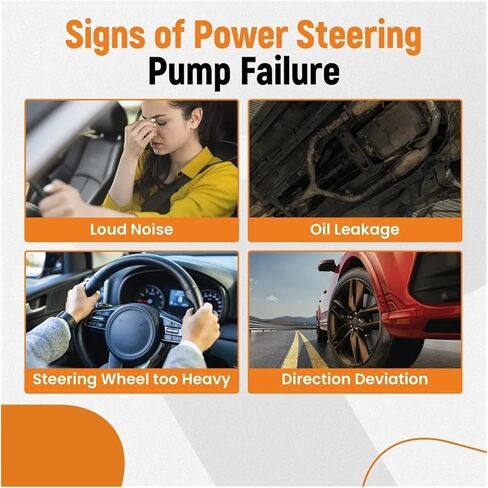 Power Steering Pump W/Pulley Compatible For Chevrolet Prizm Compatible For Toyota Corolla 1998 1999-2002 in Kuwait