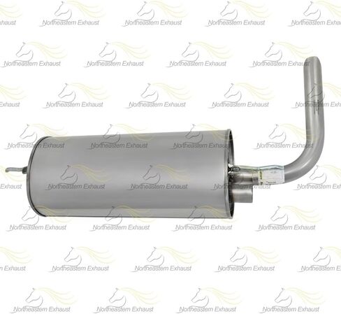 أنبوب ذيل كاتم صوت العادم متوافق مع 1997-1999 Oldsmobile Cutlass 3.1L | ستانلس ستيل | العادم الشمالي الشرقي | تتضمن شماعات ومشابك مجانية | قطع غيار السيارات in Saudi Arabia