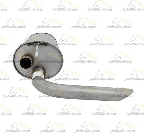 أنبوب ذيل كاتم صوت العادم متوافق مع 1997-1999 Oldsmobile Cutlass 3.1L | ستانلس ستيل | العادم الشمالي الشرقي | تتضمن شماعات ومشابك مجانية | قطع غيار السيارات in Saudi Arabia
