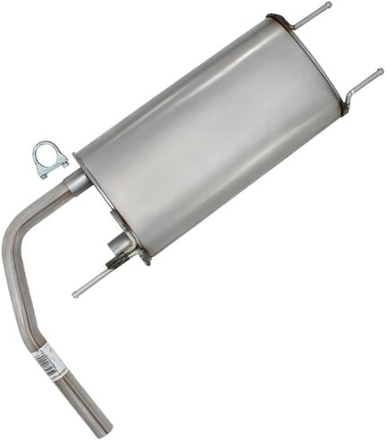 Exhaust Muffler & Tail Pipe Kit Compatible for 2010-2013 Mazda 3 2.0L | Stainless Steel | Northeastern Exhaust | Free Clamp Included | Automotive Replacement Part in Saudi Arabia