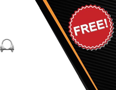 Exhaust Muffler & Tail Pipe Kit Compatible for 2010-2013 Mazda 3 2.0L | Stainless Steel | Northeastern Exhaust | Free Clamp Included | Automotive Replacement Part in Saudi Arabia