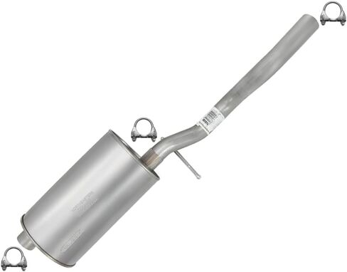 Exhaust Muffler and Tail Pipe Kit Compatible for 2006-2010 Mercury Mountaineer 4.6L | Stainless Steel | Northeastern Exhaust | Free Clamps Included | Automotive Replacement Part in Saudi Arabia