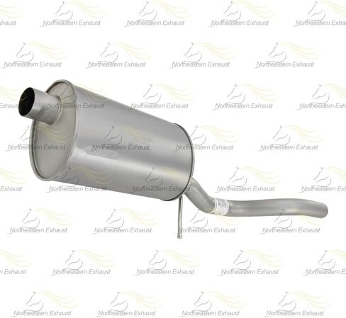 Exhaust Muffler and Tail Pipe Kit Compatible for 2006-2010 Mercury Mountaineer 4.6L | Stainless Steel | Northeastern Exhaust | Free Clamps Included | Automotive Replacement Part in Saudi Arabia