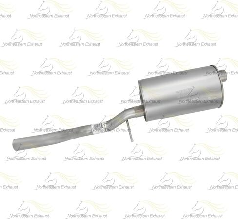 Exhaust Muffler and Tail Pipe Kit Compatible for 2006-2010 Mercury Mountaineer 4.6L | Stainless Steel | Northeastern Exhaust | Free Clamps Included | Automotive Replacement Part in Saudi Arabia