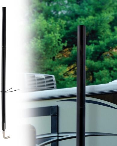RecPro RV Generator Exhaust Extension Kit | Direct Harmful Fumes Up and Away | Exhaust Venting System (Do Not Include Extra Kit for Multiple RV's) in Saudi Arabia