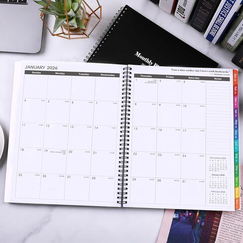 2024-2027 Monthly Planner/Calendar - 3 Year Monthly Planner 2024-2027, July 2024 - June 2027, 9'' x 11'', Calendar Planner with 36 Months Tabs, Double-side Pocket, Holidays, Notes Pages in Saudi Arabia