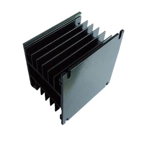 Relay 1PC Black 3 Phase Heat Sink 80 * 105 * 100mm for Solid State Relay Aluminum Heatsink in Saudi Arabia