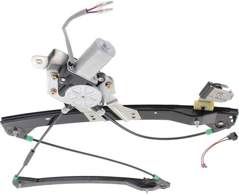 Garage-Pro Power Window Regulator With Motor Replacement For Saab 9-3 2003-2007 Front, Driver Side Models w/o Finger Protection Replaces# 12755683 in Saudi Arabia