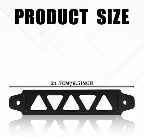 Battery Hold Down Bracket Kit, Battery Tie Down Mount Holder Batteries Tray with Stainless Steel J Bolts, Universal Aluminum Alloy Batteries Lock Mount Bracket for Car SUV Accessories (Black) in Saudi Arabia