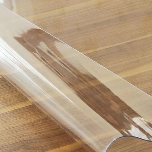 حصائر PVC شفافة لكرسي المكتب للأرضيات الصلبة 16x24 بوصة 35x48 بوصة 43x55 بوصة وسادة كرسي دوارة وسادات بلاستيكية تحت كرسي المكتب سميكة 1.5 مم (الحجم: 24 × 48 بوصة) in Kuwait