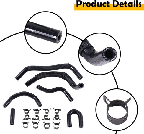 12625277 12625278 12625281 12625284 94013125 97321375 Low Pressure Fuel Line Kit Compatible with LBZ LMM Duramax 2500/3500HD 2006-2010 6.6L in Saudi Arabia