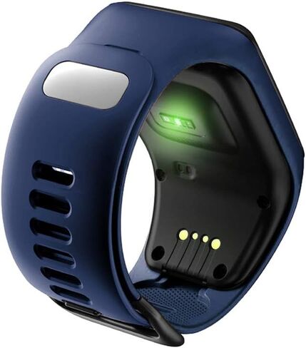 RongYooo Replacement Tomtom Strap Bands,Silicone Watch Band Compatible for Tomtom Runner 2 3,Tomtom Spark 3,Golfer 2. (Blue-Green) in Saudi Arabia