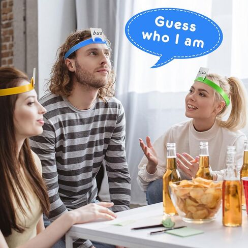 Headbands Game Guess Can Insert Card Headbands Board Games for Family Game in Saudi Arabia