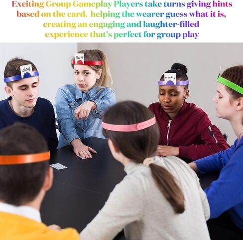 Headbands Game Guess Can Insert Card Headbands Board Games for Family Game in Saudi Arabia