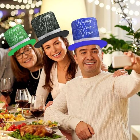 2026 Happy New Year NYE Party Hat Party Supplies Party Favors Hats for New Year Gift Eve Party Accessories in Saudi Arabia