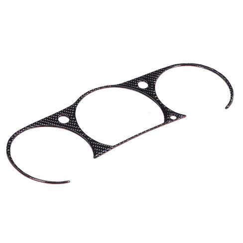 Dioche Carbon Fiber Instrument Cluster Panel Cover Trim for 350z 2006-2009 - Stylish Car Interior Decoration with Easy Installation in Saudi Arabia