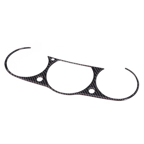 Dioche Carbon Fiber Instrument Cluster Panel Cover Trim for 350z 2006-2009 - Stylish Car Interior Decoration with Easy Installation in Saudi Arabia
