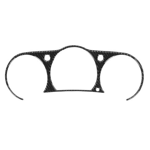 Dioche Carbon Fiber Instrument Cluster Panel Cover Trim for 350z 2006-2009 - Stylish Car Interior Decoration with Easy Installation in Saudi Arabia