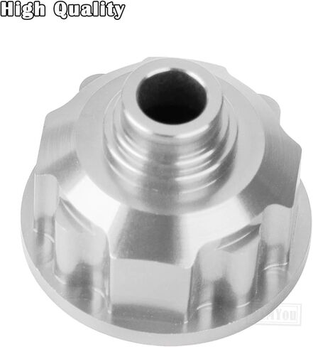 RC Front Rear Diff Case Upgrades Part for 1/10 E-Revo VXL 2.0,Aluminum Front Rear Diff Case Hops up,8681X,Silver in Saudi Arabia