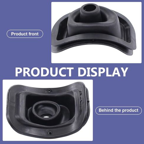 1 PC Shift Lever Boot, Shifter Handle Boot Seal, Replace Part #26093753 47106 2609-3753, Compatible Select Models (Black) in Saudi Arabia