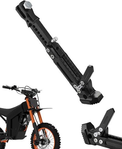 E Dirt Bike Kickstand for Tutti Soleil01, Adjustable Stable Bike Side Stand for Tuttio Soleil 01, Black in Saudi Arabia