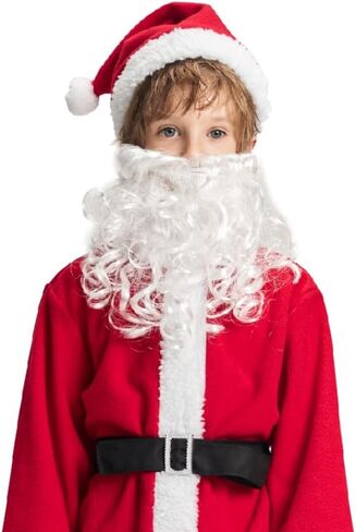 IKALI Christmas Santa Claus & Elf Costume Holiday Cosplay Party Dress-up Suit Outfit for Boys Girls Kids Toddlers in Kuwait