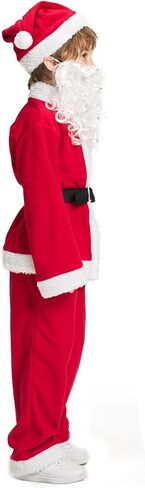 IKALI Christmas Santa Claus & Elf Costume Holiday Cosplay Party Dress-up Suit Outfit for Boys Girls Kids Toddlers in Kuwait
