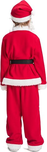 IKALI Christmas Santa Claus & Elf Costume Holiday Cosplay Party Dress-up Suit Outfit for Boys Girls Kids Toddlers in Kuwait