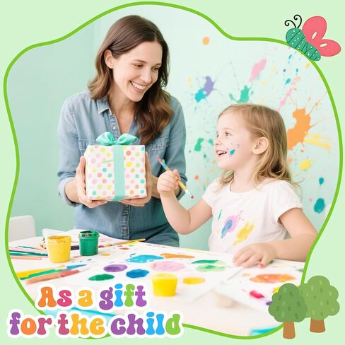 Kionlus 54 Pcs Magic 3D Foam Texture Painting Kit 30 Pcs 3D Foam Texture Paper 12 Colors Brush Tip Acrylic Paint Markers Magic Puffy Paint for Kids and Adults 3D Texture Painting Kit (White) in Saudi Arabia
